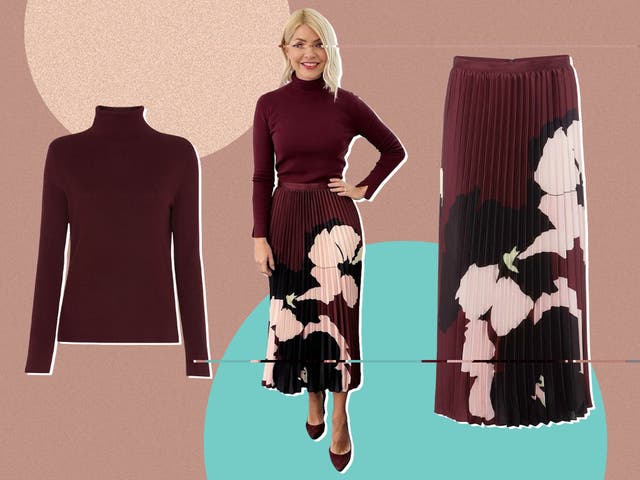 <p>The outfit is ideal for the winter months  </p>